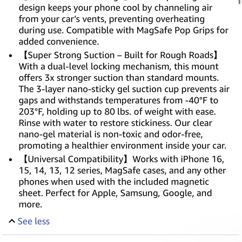 Magnetic Phone Holder for Car
